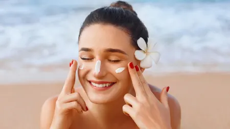 پیشگیری از چروک با کرم ضدآفتاب