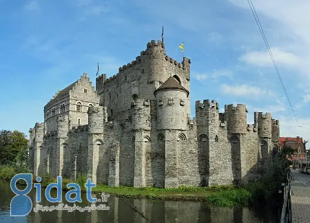 قلعه Gravensteen یکی از زیباترین قلعه های قرون وسطایی بلژیک است