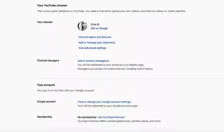حذف حساب یوتیوب, حذف حساب یوتیوب در اندروید