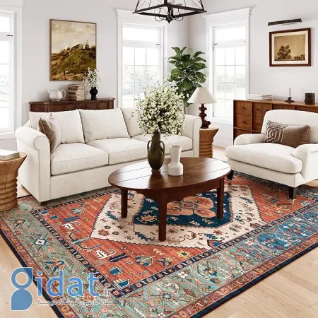 مزایای استفاده از فرش های دستباف ایرانی در دکور مدرن