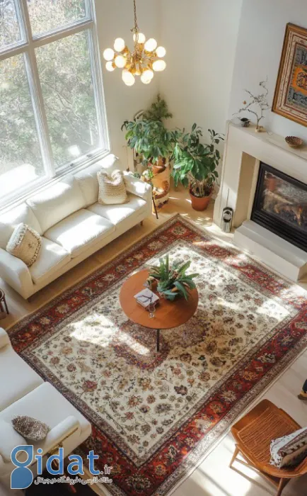 مزایای استفاده از فرش های دستباف ایرانی در دکور مدرن