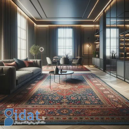 فرش های دستباف ایرانی در دکور مدرن