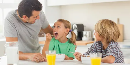 روتین غذایی کودک