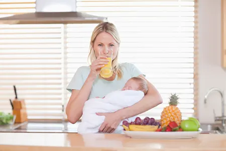 بهترین رژیم غذایی مادر برای افزایش وزن نوزاد
