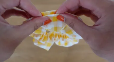 آموزش دوخت اسکرانی, آموزش دوخت کش موی پارچه‌ای