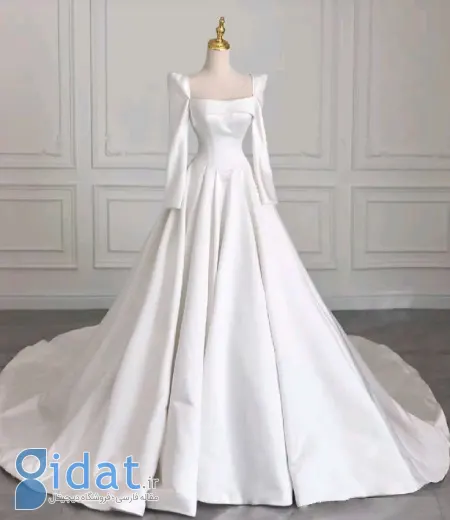 ویژگی های لباس عروس ساده و شیک