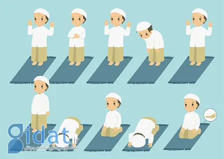 مراحل خواندن نماز برای اهل سنت به زبان ساده