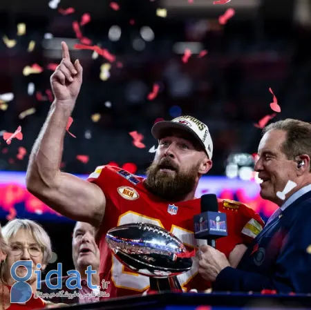 عکس تراویس کلسی و همسرش