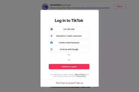 تماشای TikTok بدون اپلیکیشن, دسترسی به TikTok بدون اپ