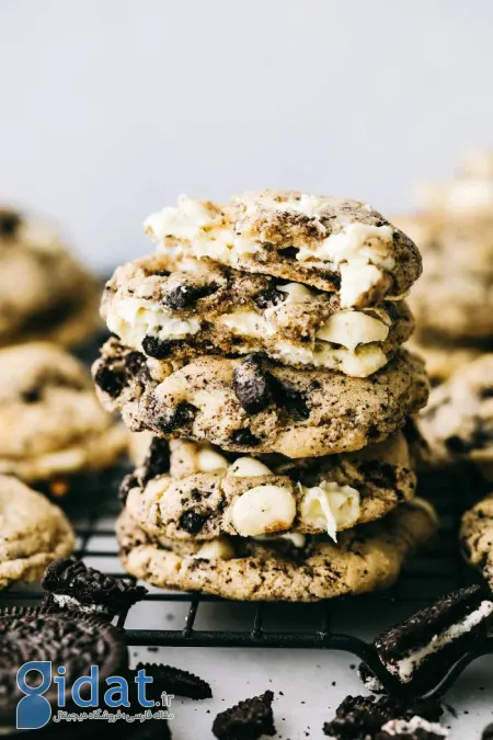طرز تهیه کوکی اورئو با شکلات سفید