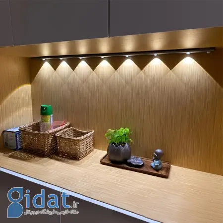 نورپردازی کابینت در دکوراسیون