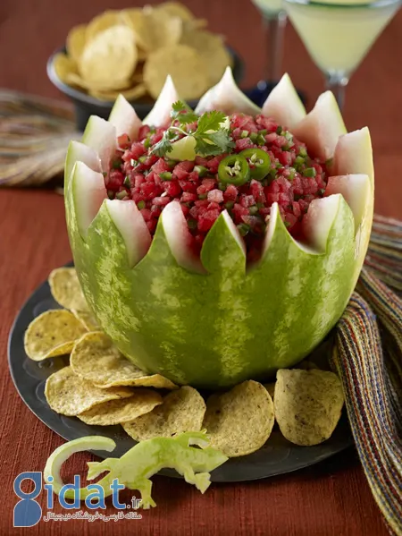 تزیین انار شب چله