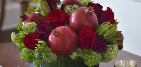 تزیین انار شب یلدا, مدل تزیین انار شب چله