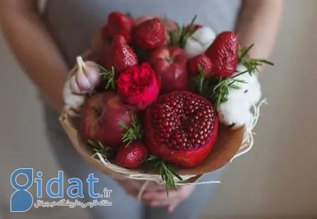 تزیین انار شب چله,نحوه تزیین انار شب چله