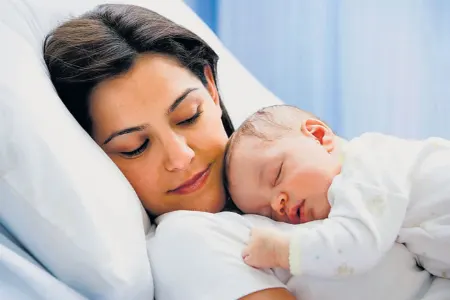 تنظیم خواب نوزاد در شب