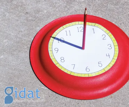 آموزش ساعت آفتابی برای بچه‌ها