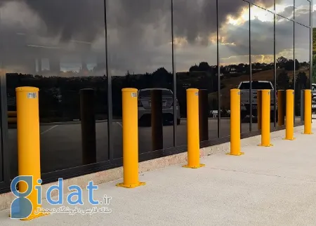 بولارد ایمنی, نصب بولارد ایمنی