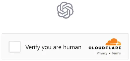 خطای Verify You Are Human در ChatGPT, نحوه رفع خطای تأیید انسان در ChatGPT