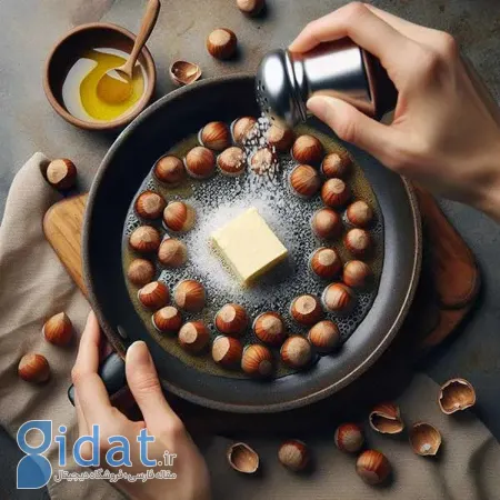  خندان کردن فندق, آموزش خندان کردن فندق