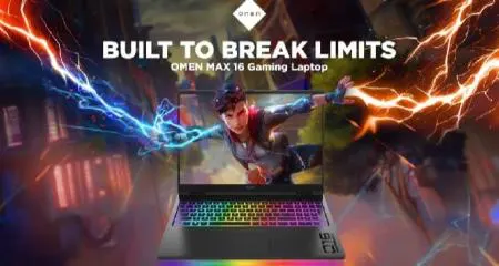 لپ تاپ گیمینگ HP Omen MAX 2025 با قدرتی بی نظیر رونمایی شد