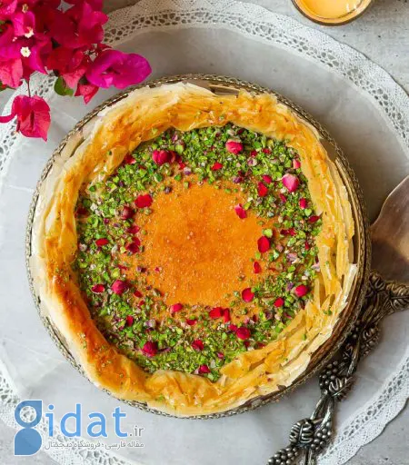 طرز تهیه کیک پنیر باقلوا، یک دسر بی نظیر