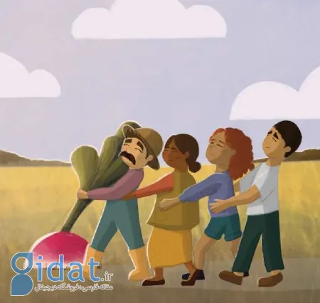 قصه شلغم بزرگ و کشاورز
