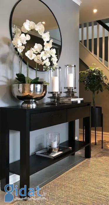 چیدمان میز کنسول