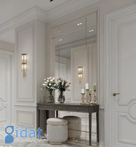 دکوراسیون و چیدمان میز کنسول