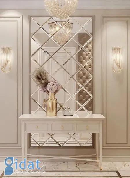 ایده های خلاقانه برای تزیین میز کنسول