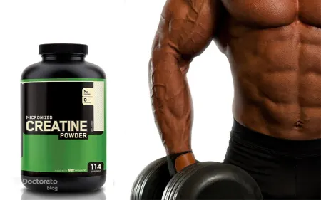 مکمل کراتین: راز افزایش قدرت و حجم عضلات که همه بدنسازان می‌دانند