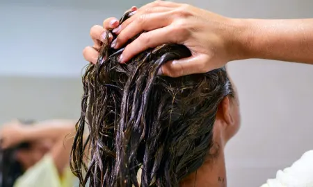 ماسک موی عسل و روغن نارگیل