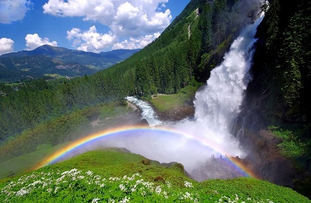معرفی آبشار کریمه در اتریش یکی از شگفتی های طبیعت