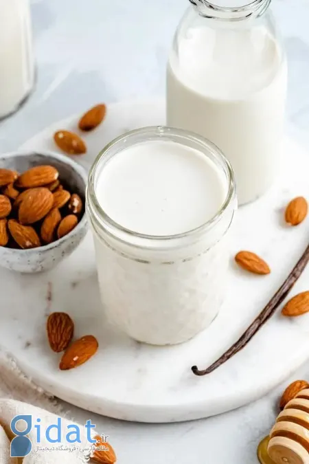طرز تهیه شیر بادام, شیر بادام خانگی