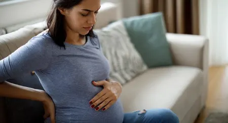 علت ناف درد در بارداری چیست
