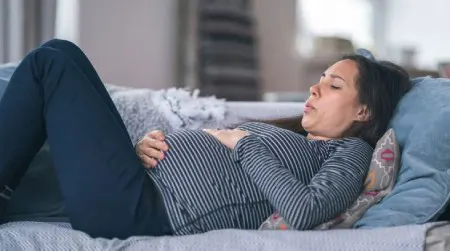 علت درد زیر ناف در بارداری چیست