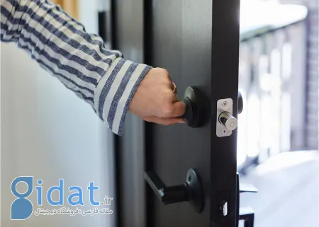 زبانه قفل گیر کرده, قفل درب باز نمیشه