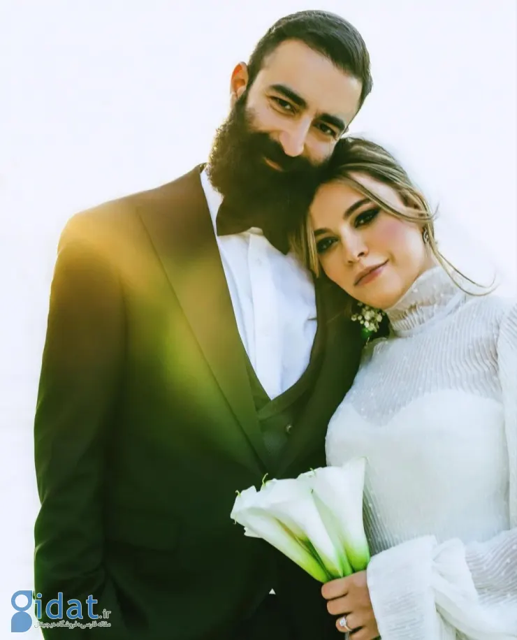 شیدا خلیق و همسرش