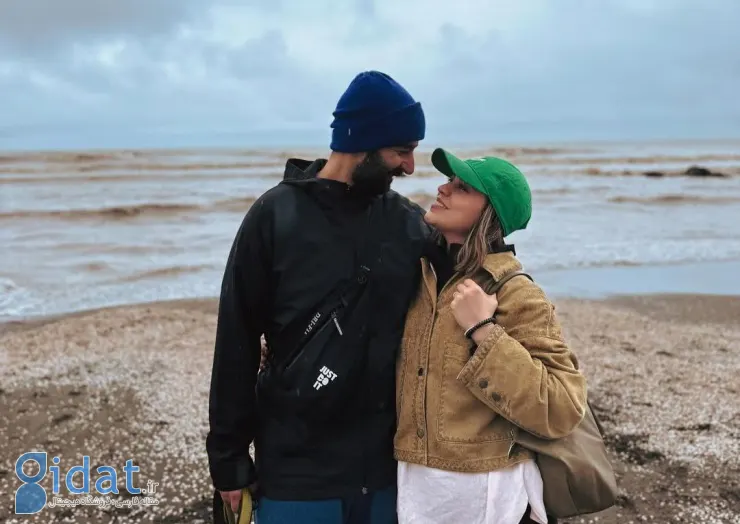 شیدا خلیق و همسرش