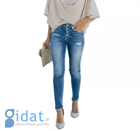 نحوه ست کردن شلوار اسکین زنانه