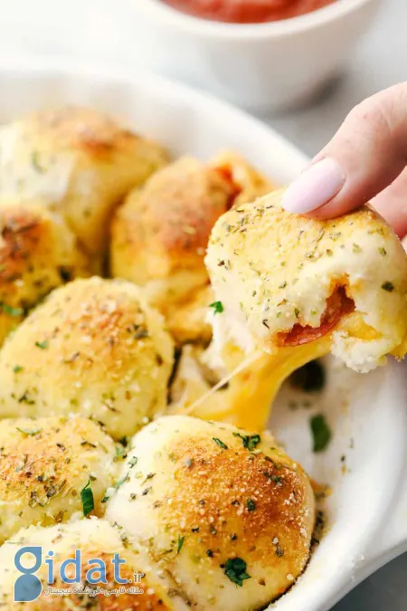 طرز تهیه پیتزاهای شکم پر