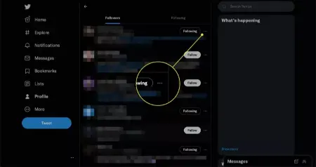 خصوصی کردن حساب X (توییتر), تنظیمات حریم خصوصی X