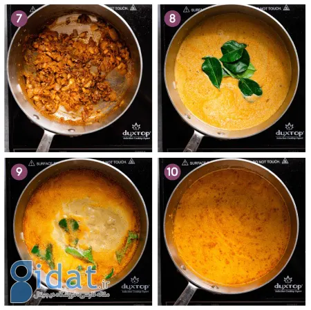 طرز درست کردن سوپ کدو تنبل تایلندی