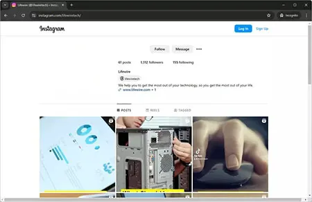 مشاهده اینستاگرام بدون حساب, مشاهده پروفایل اینستاگرام بدون ثبت‌نام