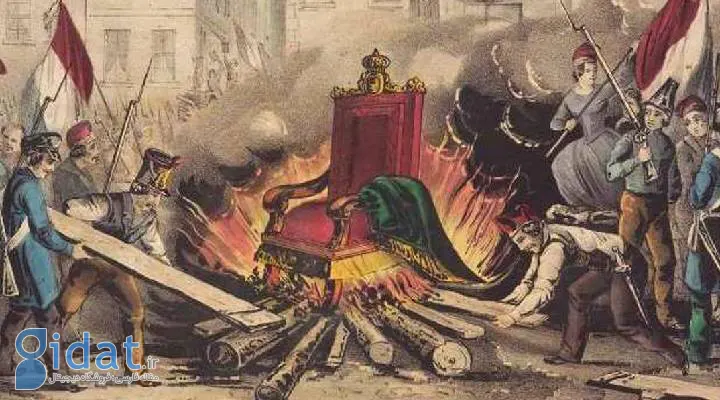 تصویری از انقلاب فرانسه