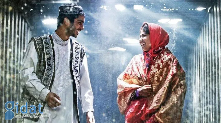 سکانسی از فیلم چند متر مکعب عشق یک فیلم عاشقانه ایرانی
