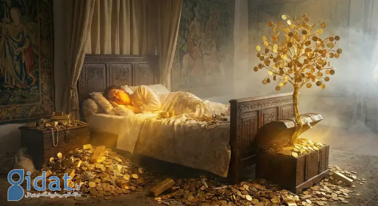 تعبیر خواب طلا | رسیدن به خواسته‌ها یا یک آزمون مهم؟