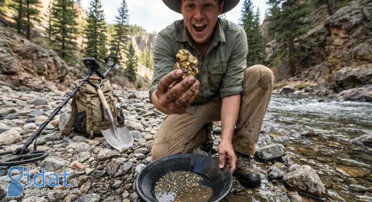 طلا پیدا کردن