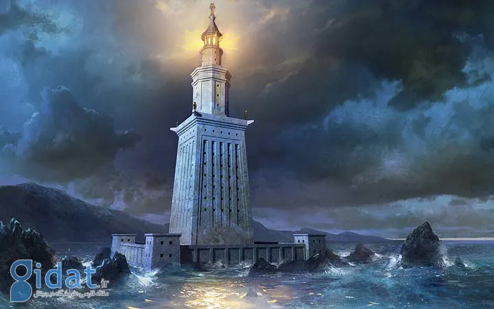 فانوس دریایی اسکندریه از عجایب هفتگانه جهان