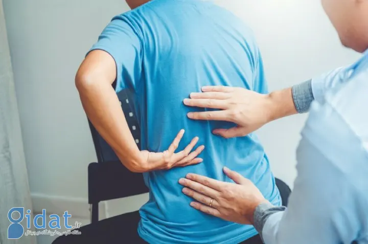 معاینه کلیه‌های فرد توسط پزشک برای بررسی علائم نارسایی کلیه