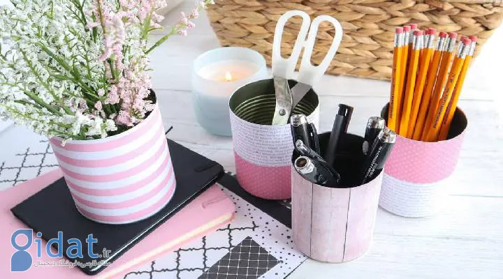 نظم دهنده با قوطی کنسرو